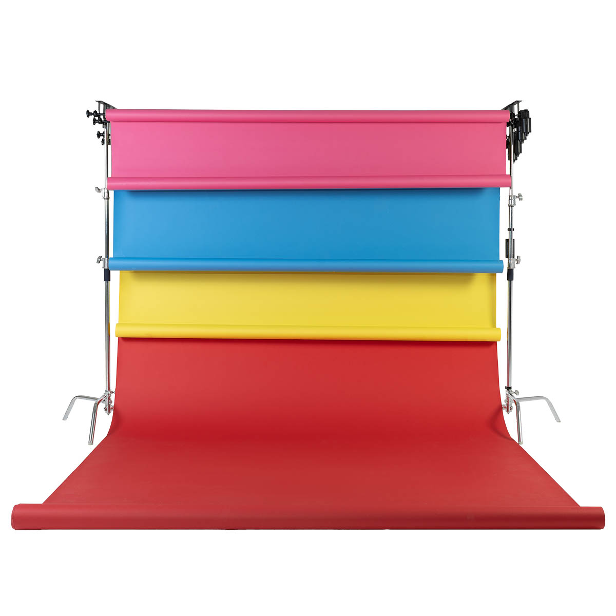 GlareOne 4-Roller Motorised Background Support Kit